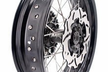 Load image into Gallery viewer, KKE 3.5 &amp; 4.25 Rims For Honda XR400R 1996-2004 XR600R 1991-2000 Supermoto Wheels Black
