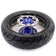 Load image into Gallery viewer, KKE 3.5/4.25*17inch Supermoto Spoked Wheels CST Tires For SUZUKI DRZ400 DRZ400E DRZ400S
