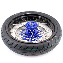 Load image into Gallery viewer, KKE 3.5/4.25*17" Supermoto Street Rims For SUZUKI DRZ400SM 2005-2024 CST Tires
