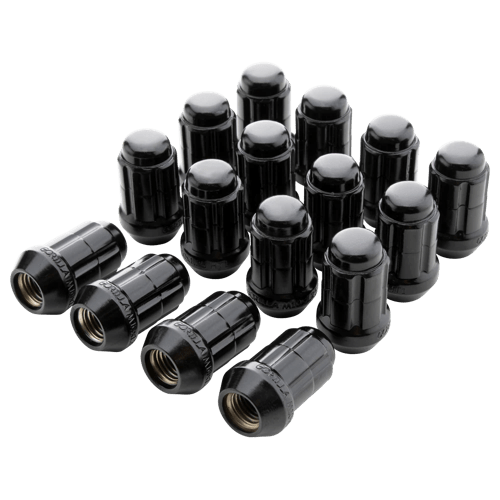 16 PACK LUG NUTS 10x1.25 SPLINE WIK W/VALVES BLK WHE-GOR