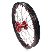 Load image into Gallery viewer, KKE 17 &amp; 14 Kids Wheels Rims For HONDA CRF150R CRF150RB 2007-2025 Red Alloy Nipple
