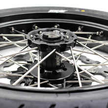 Load image into Gallery viewer, KKE 3.5/4.25*17in. Supmermoto Wheels Set For SUZUKI DRZ400SM 2005-2024 CST Tires
