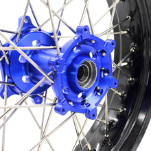 Load image into Gallery viewer, KKE 3.5 &amp; 4.25 Wheels for Yamaha WR250F 2001 WR450F 2003-2018 Blue
