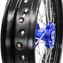 Load image into Gallery viewer, KKE 3.5 &amp; 4.25 Wheels for Yamaha WR250F 2001 WR450F 2003-2018 Blue
