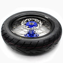 Load image into Gallery viewer, KKE 3.5/4.25*17inch Wheels Tires For 2003-2025 KTM SX SX-F XC EXC EXC-F Husqvarna Husaberg Blue &amp; Black
