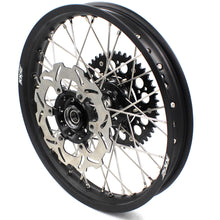 Load image into Gallery viewer, KKE 21/18 Enduro Dirtbike Wheel Rim For SUZUKI DRZ400 DRZ400S DRZ400E Black Hub &amp; Rim
