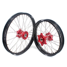 Load image into Gallery viewer, KKE 21/18 Spoked Enduro Wheels for GAS GAS Enduro Bikes 2004-2017 Red
