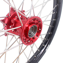 Load image into Gallery viewer, KKE 21/18 Spoked Enduro Wheels for GAS GAS Enduro Bikes 2004-2017 Red
