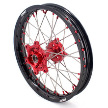 Load image into Gallery viewer, KKE 21" 18" OEM Size Motorcycle Alloy Wheels Rims Compatible with HONDA XR650L 1993-2024 Red Nipples
