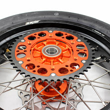Load image into Gallery viewer, KKE 3.5*17inch &amp; 4.25*17inch CUSH Drive Supermoto Rims Tires For KTM SX SX-F XC XC-F EXC EXC-F XCW 2003-2024
