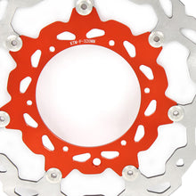 Load image into Gallery viewer, KKE Orange/Blue Oversize 320MM Brake Disc For KTM 125CC-640CC 1998-2022
