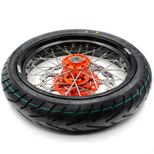 Load image into Gallery viewer, KKE 3.5/4.25*17Inch Supermoto Tires Wheels Fit KTM SX SX-F XC XC-F EXC EXC-W EXC-F 125-530CC 2003-2025
