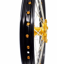 Load image into Gallery viewer, KKE 21 &amp; 18 Enduro Rims for Suzuki RMZ250 2007-2018 RMZ450 2005-2017 Gold Nipple
