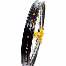 Load image into Gallery viewer, KKE 21 &amp; 18 Enduro Rims for Suzuki RMZ250 2007-2018 RMZ450 2005-2017 Gold Nipple

