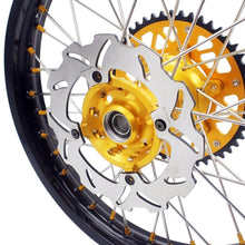 Load image into Gallery viewer, KKE 21 &amp; 18 Enduro Rims for Suzuki RMZ250 2007-2018 RMZ450 2005-2017 Gold Nipple
