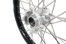 Load image into Gallery viewer, KKE 17"*1.4/14"*1.6 Kids Small Spoked Wheels GLM Rims For KTM SX85 2021-2024 Silver Hub
