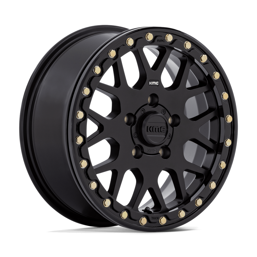 KMC UTV KS235 GRENADE BEADLOCK UTVL 15X6 5X4.5 S-BLK 38MM