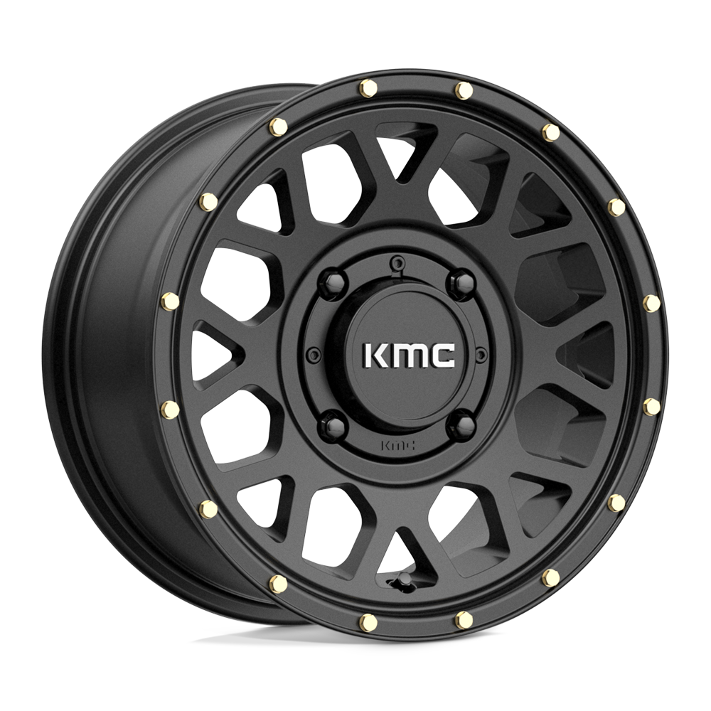 KMC UTV KS135 GRENADE UTV 14X7 4X156 S-BLK 38MM