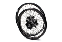 Load image into Gallery viewer, KKE Enduro 1.6*21" &amp; 2.15*18" CNC Hub Electric Dirtbike Alloy Wheels Rims Fit STARK VARG Black Hub
