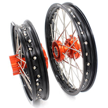 Load image into Gallery viewer, KKE 14"*1.4/12"*1.6 Kid's Small Wheels Rims Set Fit KTM SX 65 2002-2024
