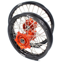 Load image into Gallery viewer, KKE 14"*1.4/12"*1.6 Kid's Small Wheels Rims Set Fit KTM SX 65 2002-2024
