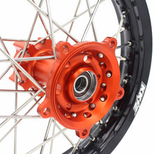 Load image into Gallery viewer, KKE 14"*1.4/12"*1.6 Kid's Small Wheels Rims Set Fit KTM SX 65 2002-2024
