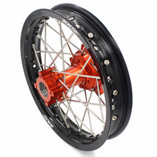 Load image into Gallery viewer, KKE 14"*1.4/12"*1.6 Kid's Small Wheels Rims Set Fit KTM SX 65 2002-2024
