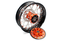 Load image into Gallery viewer, KKE 17Inch CUSH Drive Supermoto Wheels Rims For KTM690 SMC 2007-2011 320MM Disc
