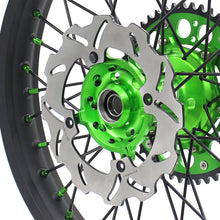 Load image into Gallery viewer, KKE 21/19 MX Dirtbike Spoked Wheels Rims For KAWASAKI KX250F KX450F 2006-2014 Disc
