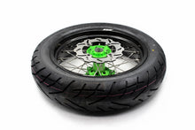 Load image into Gallery viewer, KKE 17inch KX450 KX450X KX250F 2020 KX450F 2019-2021 KX450 2019-2023 For KAWASAKI Supermoto Rims CST Tires Green
