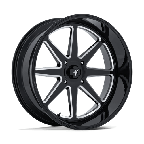 M54 SPARK UTV 24X10 4X137 96 -25 G-BLK-MILL