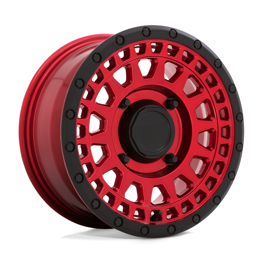 BLACK RHINO UTV BRU-BUPKR 15X7 4X110 C-RED-BLK-LP 36MM