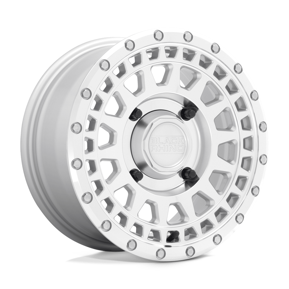 BLACK RHINO UTV PARKER WHEEL BRU PKR 14X7 4X156 +51 132 SLV MIR