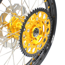 Load image into Gallery viewer, KKE 21 &amp; 19 MX Dirt Bike Rims For SUZUKI RM125 2001-2007 RM250 2008 Gold Nipple
