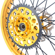 Load image into Gallery viewer, KKE 21 &amp; 19 Gold Rims For Suzuki RM125 2001-2007 RM250 2001-2008 Off Road Wheels
