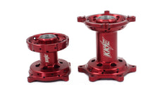 Load image into Gallery viewer, KKE CNC Red Front &amp; Rear Hubs Set For SUZUKI RMZ250 2007-2025 RMZ450 2005-2025
