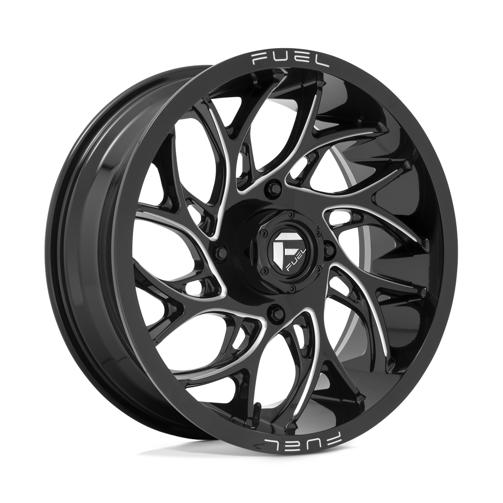 FUEL UTV D741 RUNNER 18X7 FUEL 4X156 GL-BLK-MIL 13MM