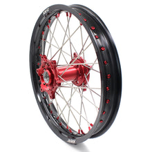 Load image into Gallery viewer, KKE 21 &amp; 19 Wheels for Suzuki RMZ250 2007-2025 RMZ450 2005-2025 Red Nipples
