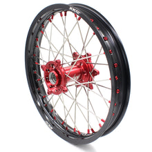 Load image into Gallery viewer, KKE 21 &amp; 19 Wheels for Suzuki RMZ250 2007-2025 RMZ450 2005-2025 Red Nipples
