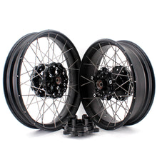 Load image into Gallery viewer, VMX 19 Inch / 17 Inch Tubeless Wheels Fit For BMW F700GS 2012-2018 Black Hubs

