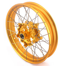 Load image into Gallery viewer, VMX 19 17 Inch CUSH Drive For BMW F750GS 2019-2024 Tubeless Alloy Spoke Wheels Gold Hub

