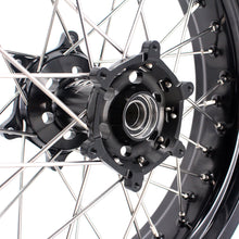 Load image into Gallery viewer, KKE 3.5 &amp; 5.0 17 Inch Wheels for Yamaha WR250F 2001 WR450F 2003-2018 Black
