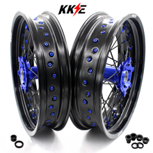 Load image into Gallery viewer, KKE 3.5/4.25*17" Supermoto Wheels Rims For YAMAHA WR250F 2001-2019 WR450F 2003-2018
