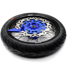 Load image into Gallery viewer, KKE 3.5/4.25*17inch Supermoto Wheels For YAMAHA YZ125 YZ250 YZ450FX YZ250F YZ450F Tires
