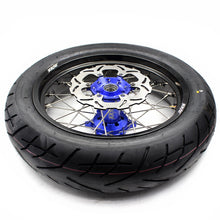 Load image into Gallery viewer, KKE 3.5/4.25*17inch Supermoto Wheels For YAMAHA YZ125 YZ250 YZ450FX YZ250F YZ450F Tires
