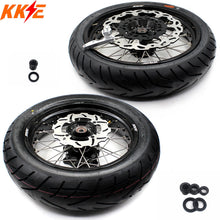 Load image into Gallery viewer, KKE 3.5/4.25*17" Cush Drive Wheels For SUZUKI DR650SE 1996-2021 CST Tires
