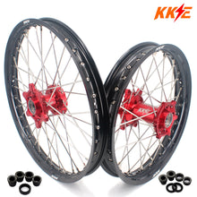 Load image into Gallery viewer, KKE 21" 18" Enduro Spoked Wheels For GAS GAS EC MC EX 125-450CC 2021-2025 Dirtbike Spoked Wheels Set
