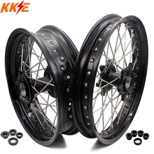 Load image into Gallery viewer, KKE 2.5*19/4.25*17 CUSH Drive Supermoto Wheels Set for KTM 990 950 Adventure 2003-2015

