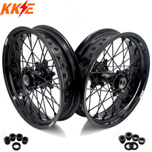 Load image into Gallery viewer, KKE 17Inch Supermoto Rims For KTM SX SX-F XC-F XC EXC EXC-F 2003-2025 Black
