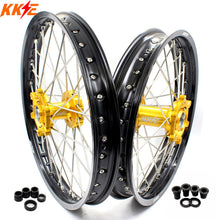 Load image into Gallery viewer, KKE 21 &amp; 19 MX Off Road Wheels For SUZUKI RM125 2001-2007 RM250 2001-2008
